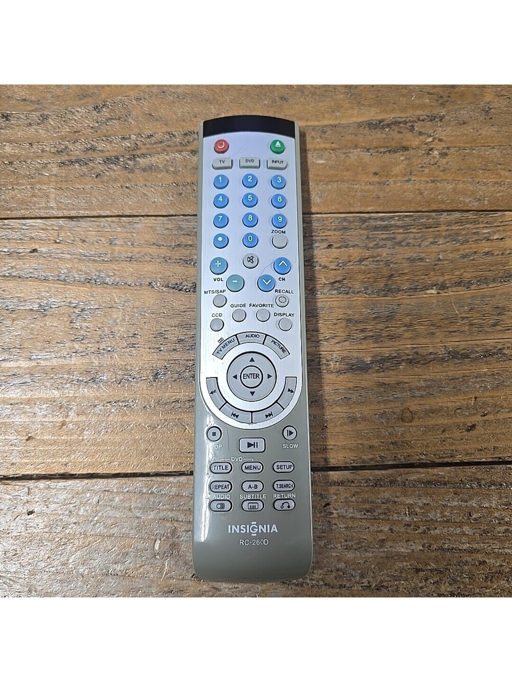 Insignia RC-260D TV/DVD Combo Remote Control -- Genuine OEM